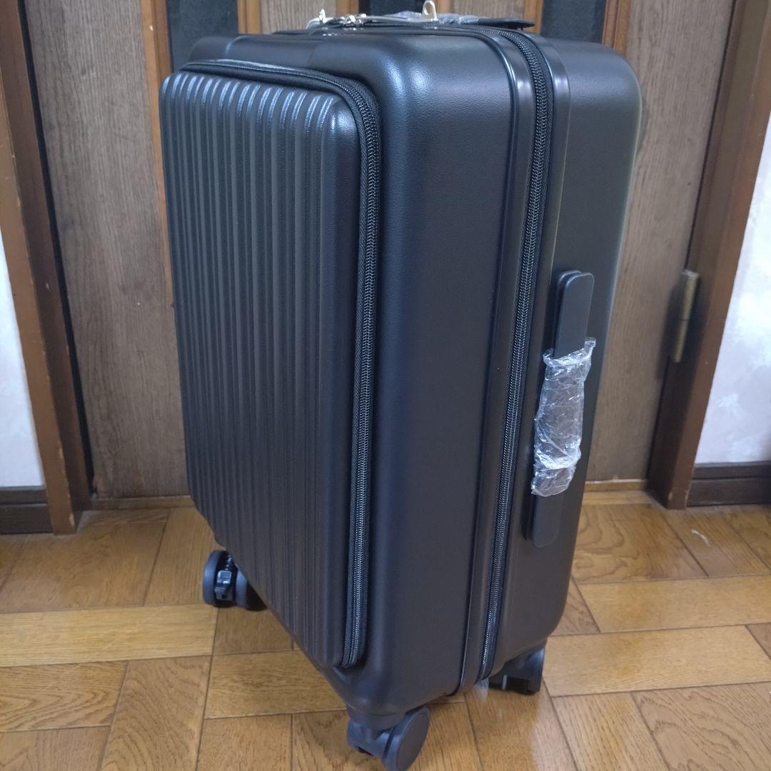 スーツケース 機内持ち込み フロントオープン 多機能 キャリーケース Sサイズ