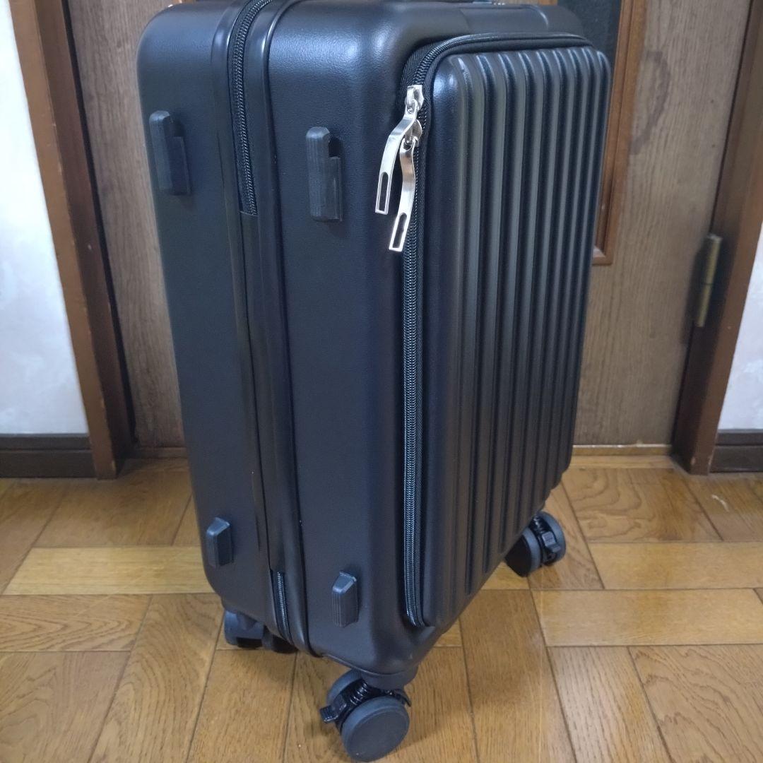 スーツケース 機内持ち込み フロントオープン 多機能 キャリーケース Sサイズ