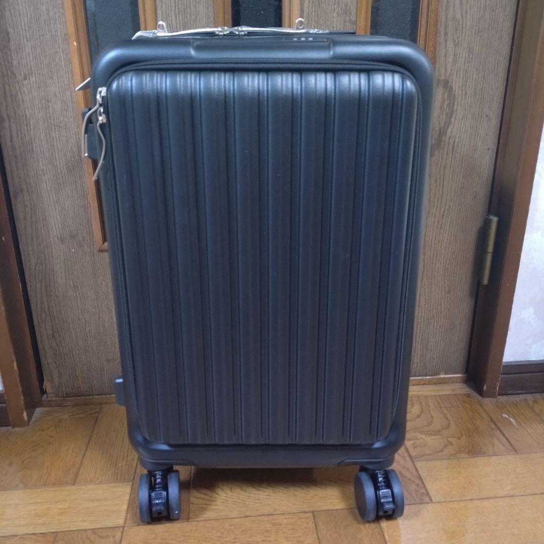 スーツケース 機内持ち込み フロントオープン 多機能 キャリーケース Sサイズ