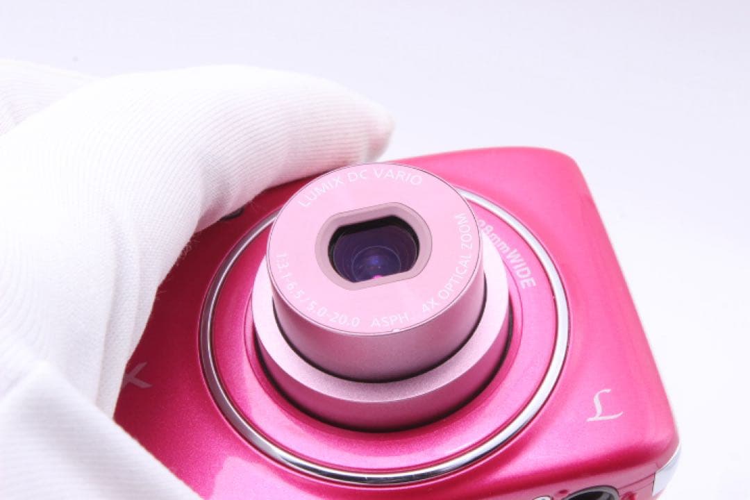 【美品・即撮影OK】LUMIX DMC-S2 ピンクSDカード付・スマホ転送OK