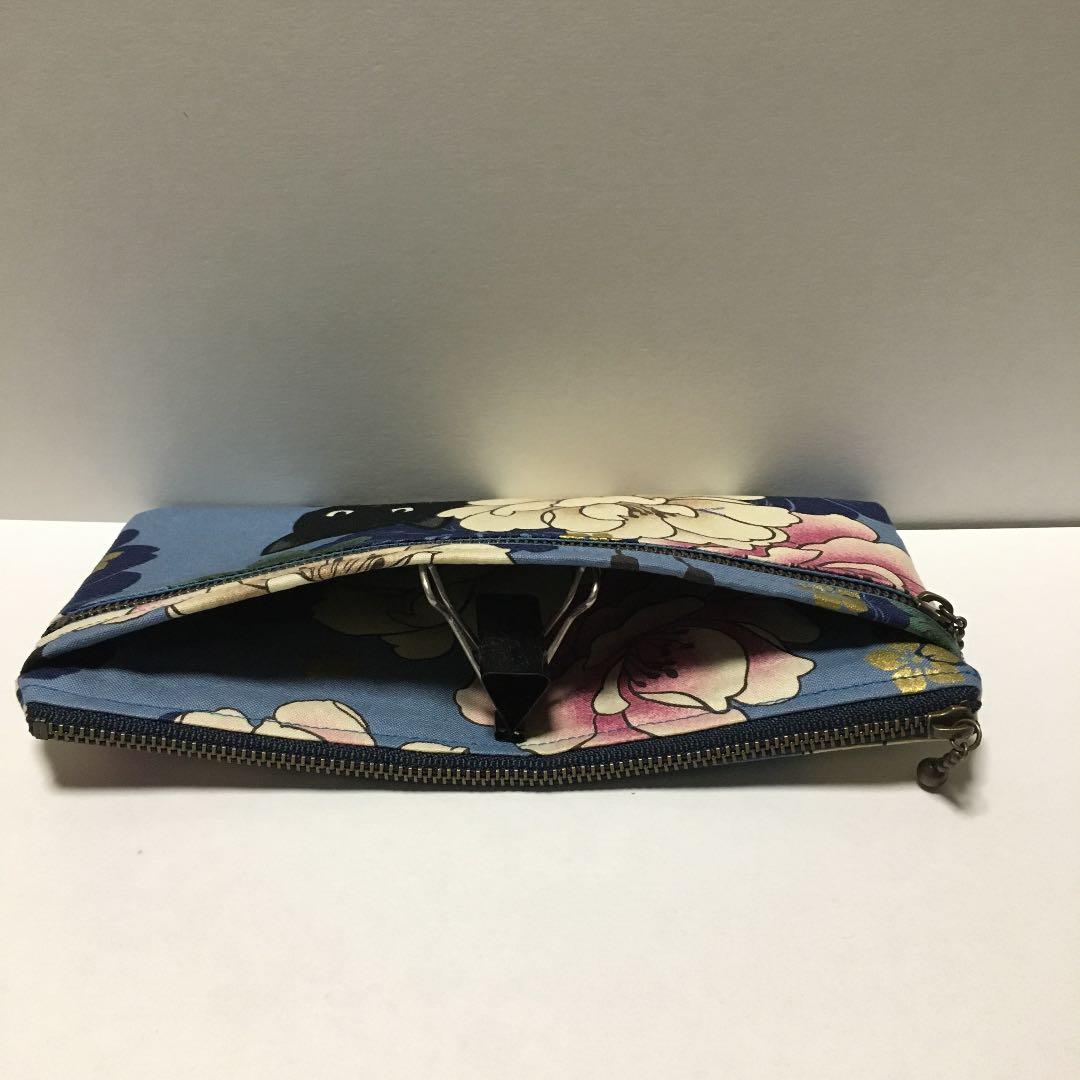 ハンドメイド　多機能長財布