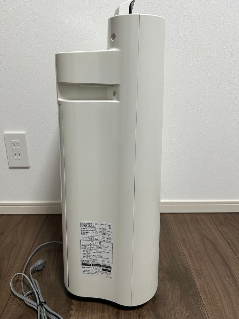 【美品】SHARP 加湿空気清浄機 KC-L500Y 2019年製