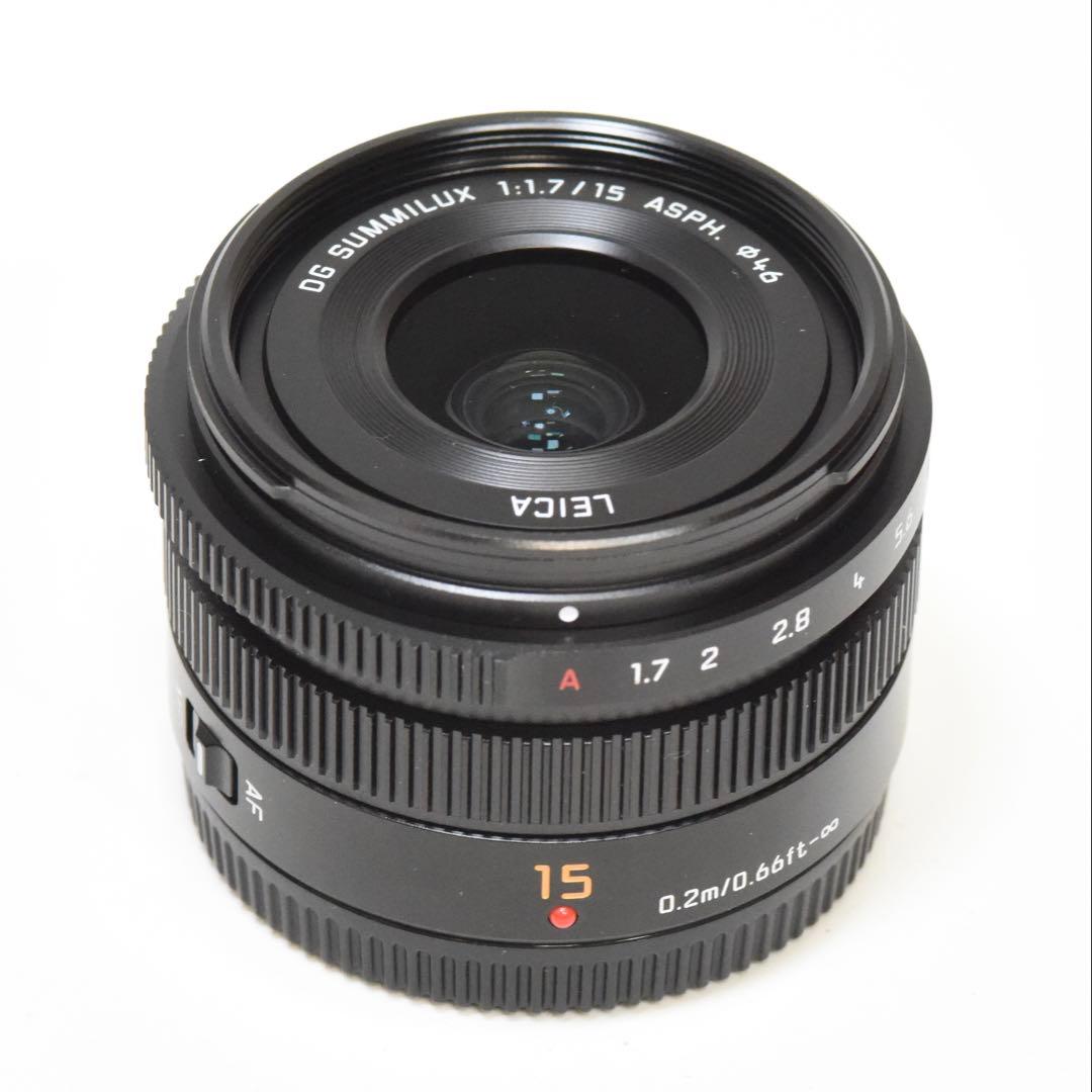 LEICA DG SUMMILUX 15mm F1.7 ASPH ブラック
