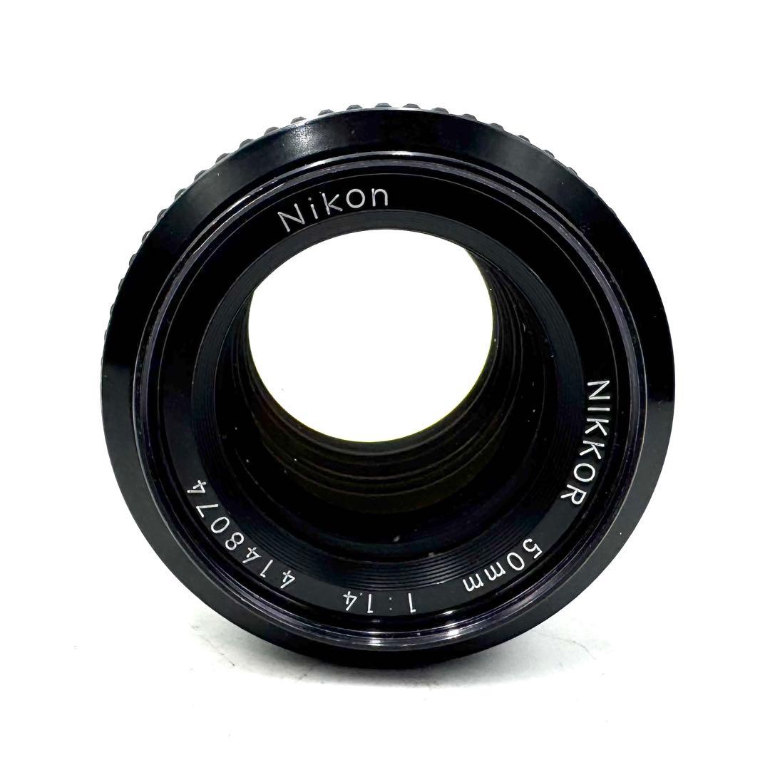 動作良好 Nikon F3 単焦点レンズ付き 50mm フィルムカメラ