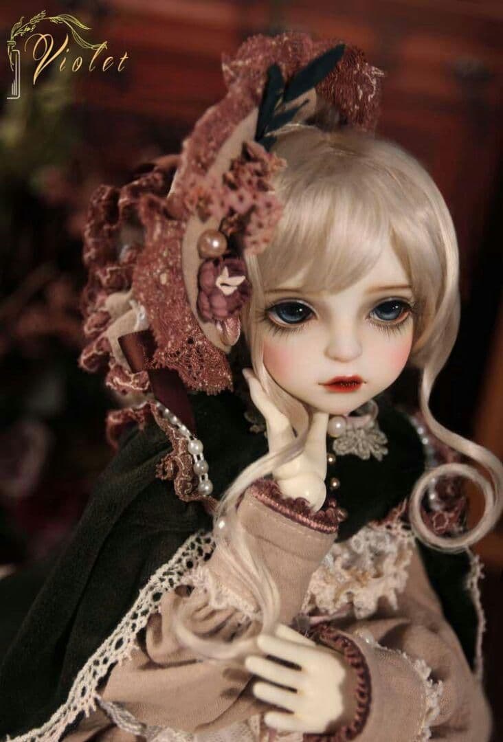 bjd 1/4 ドール本体 Violet　球体関節人形 ハンドメイド