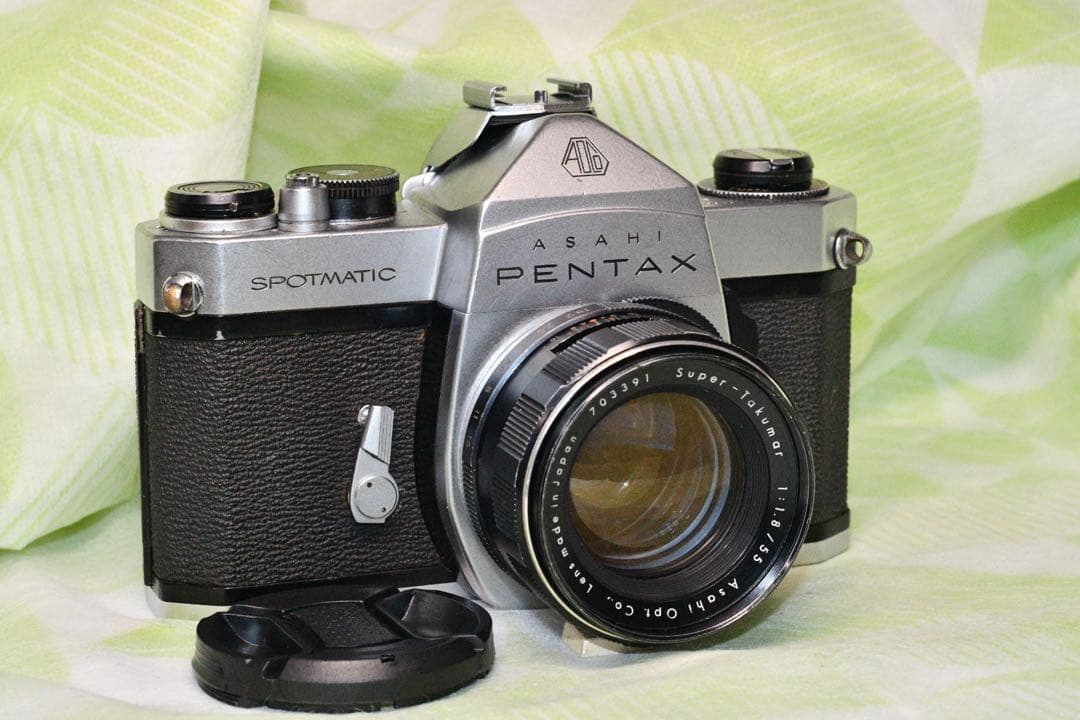 《動作品》PENTAX SP + 55/1.8標準レンズ付きa256