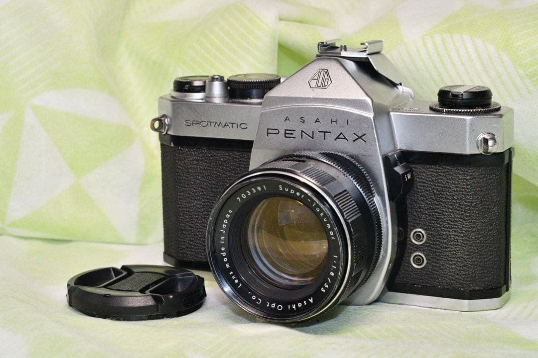 《動作品》PENTAX SP + 55/1.8標準レンズ付きa256
