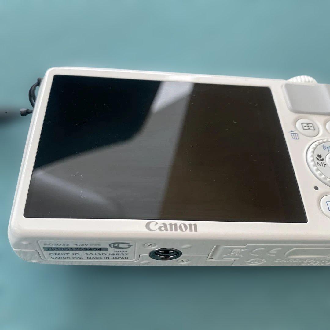 Canon Power shot S200 ホワイト コンデジ カメラ
