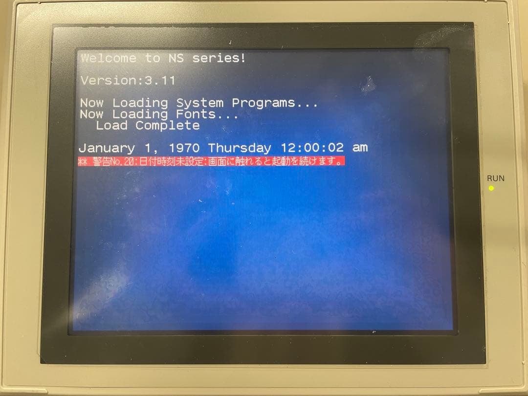 OMRON NS8-TV10-V1 タッチパネル