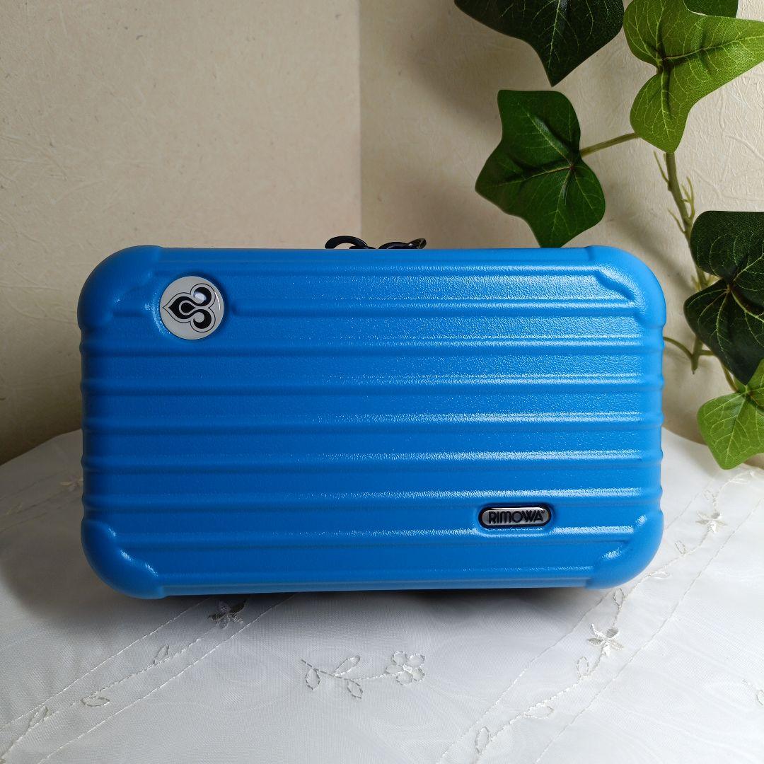 値下げ✨️未使用❤RIMOWA タイ航空 ファーストクラス限定 ポーチ ブルー