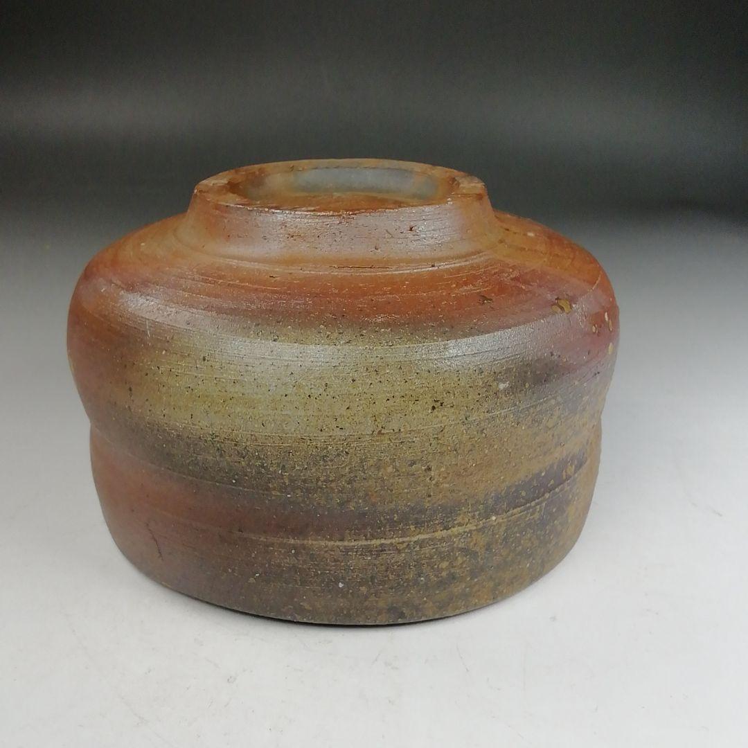 Ｗ３１５　茶碗　『備前焼』『天人窯　榊原清人 作』　共箱　抹茶碗　茶道具