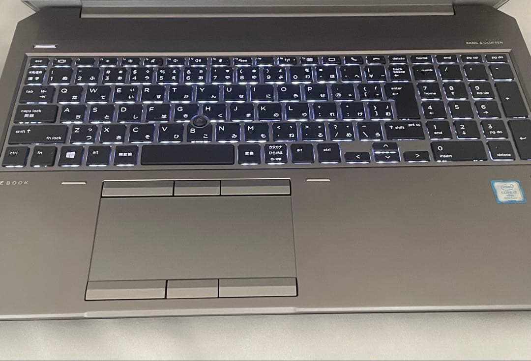 その他ノートPC本体 HP ZBook 15 G6 i7-9850H 8GB 512GB T2000
