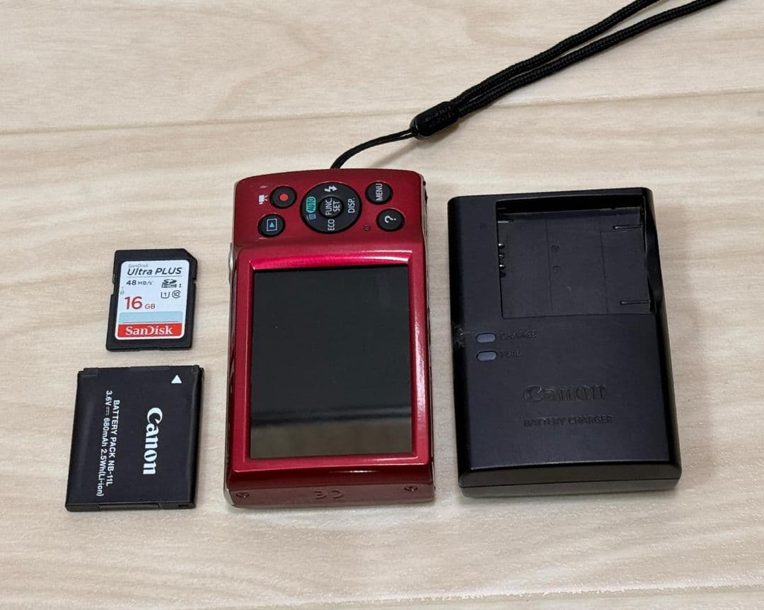 Canon IXY レッド PC2196 セット ジャンク