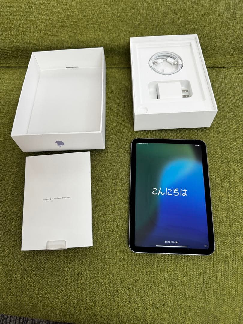 SIMフリーiPad mini6 本体 WiFi+Cellular パープル