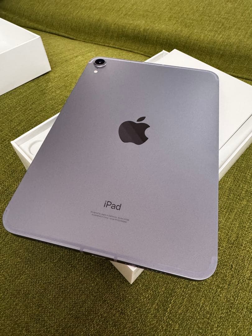 SIMフリーiPad mini6 本体 WiFi+Cellular パープル