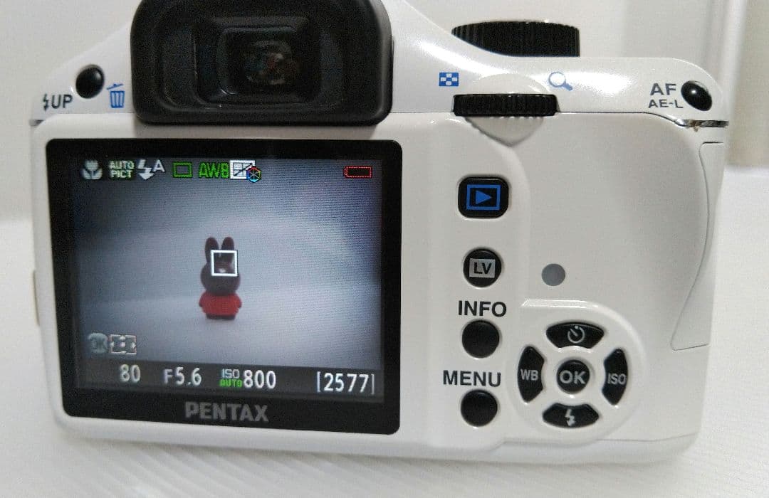 PENTAX K-x ホワイト デジタル一眼レフカメラ　ジャンク