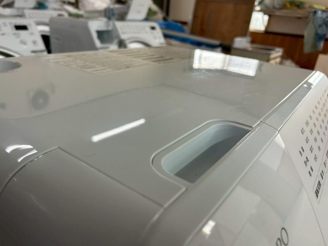 【美品】ヤマダデンキ「RORO YWM-YV90N」2025年ドラム式洗濯乾燥機