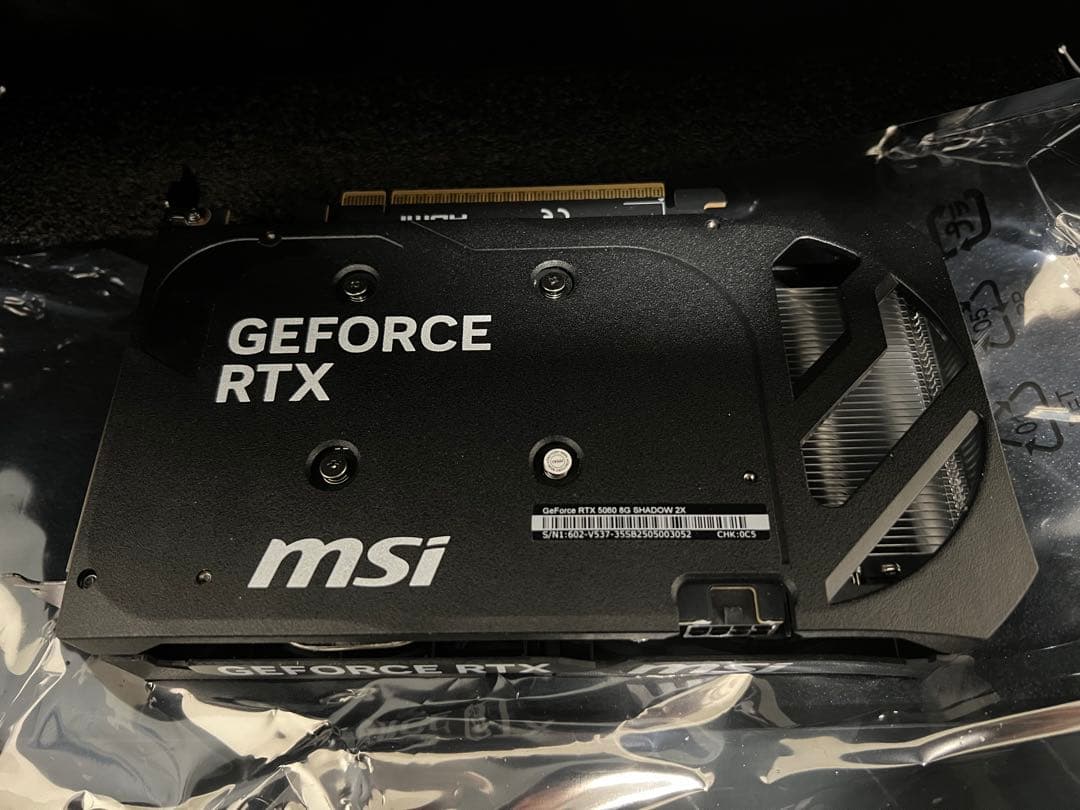 MSI GEFORCE RTX5060 グラフィックボード