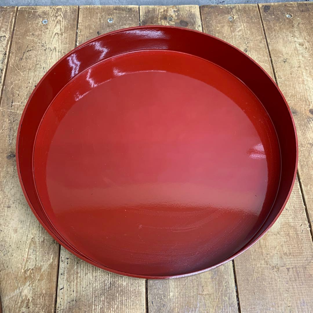 D-4 【華やか】金彩 手まり 牡丹 菓子器 二段セット 小皿5枚付 漆器