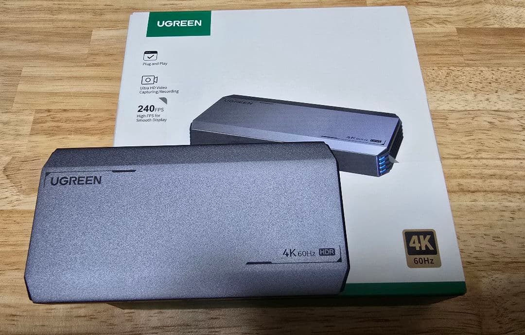 UGREEN 4K キャプチャーボード