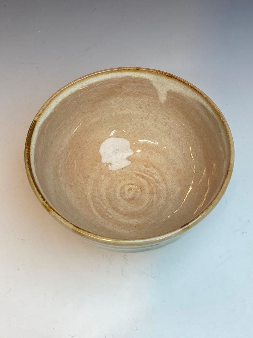 関口宗平 作 粉引笹文数茶碗10客組 共箱 茶道具