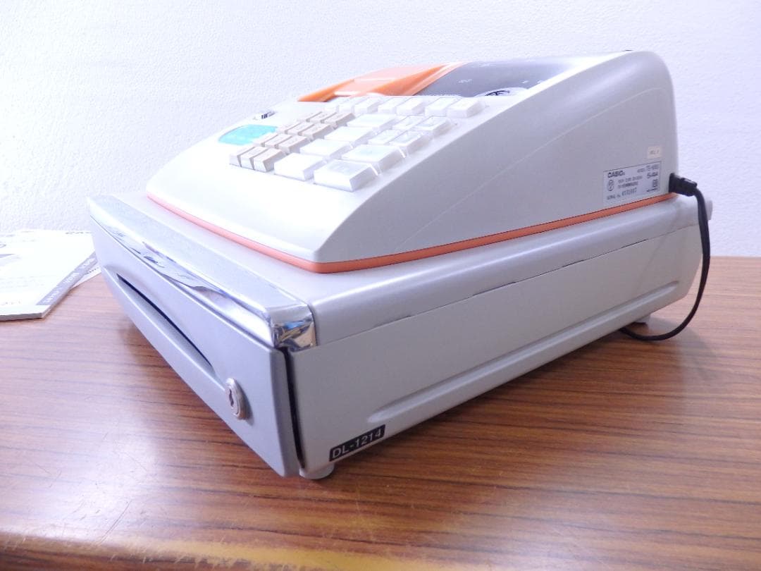 3103 送料無料 CASIO TE-M80 レジスター 58㍉感熱紙