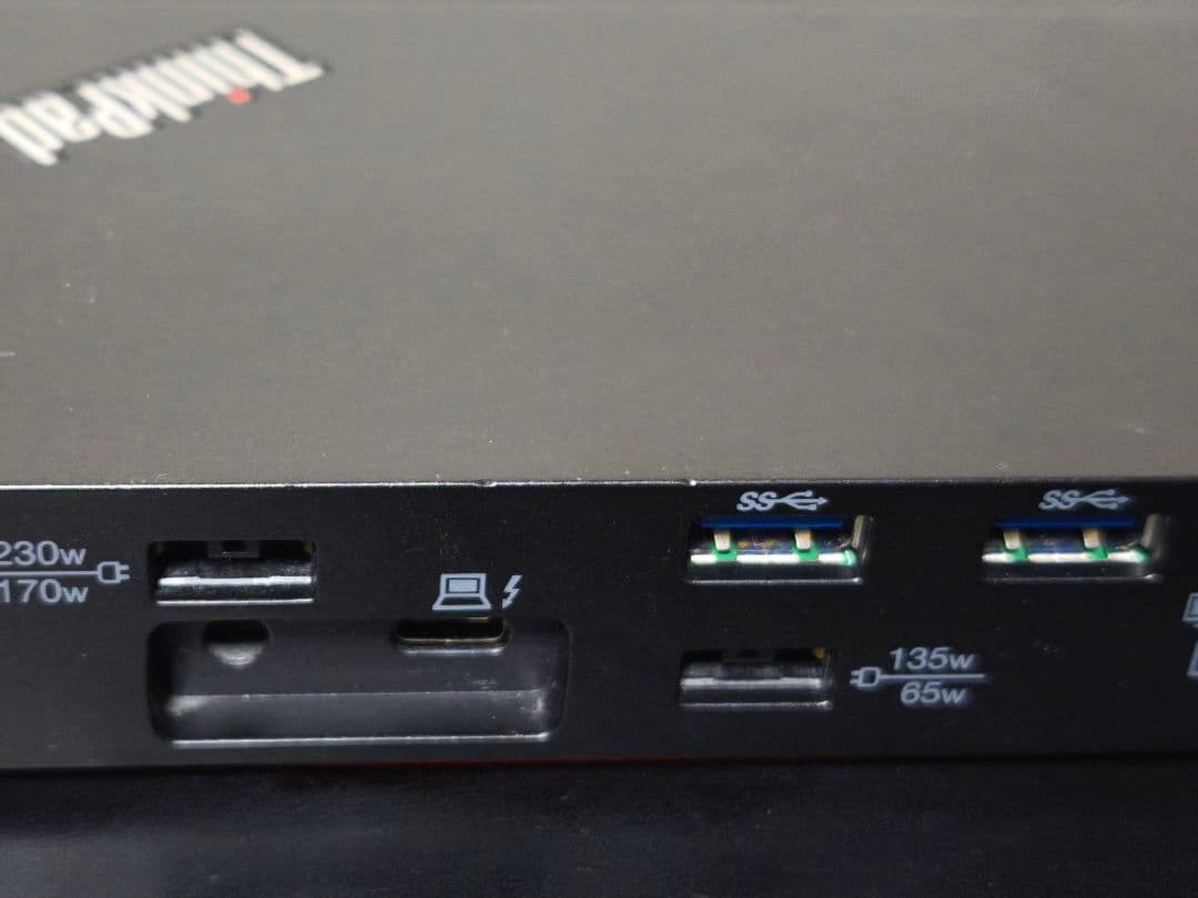 その他 ThinkPad Thunderbolt 3 Dock Gen 2