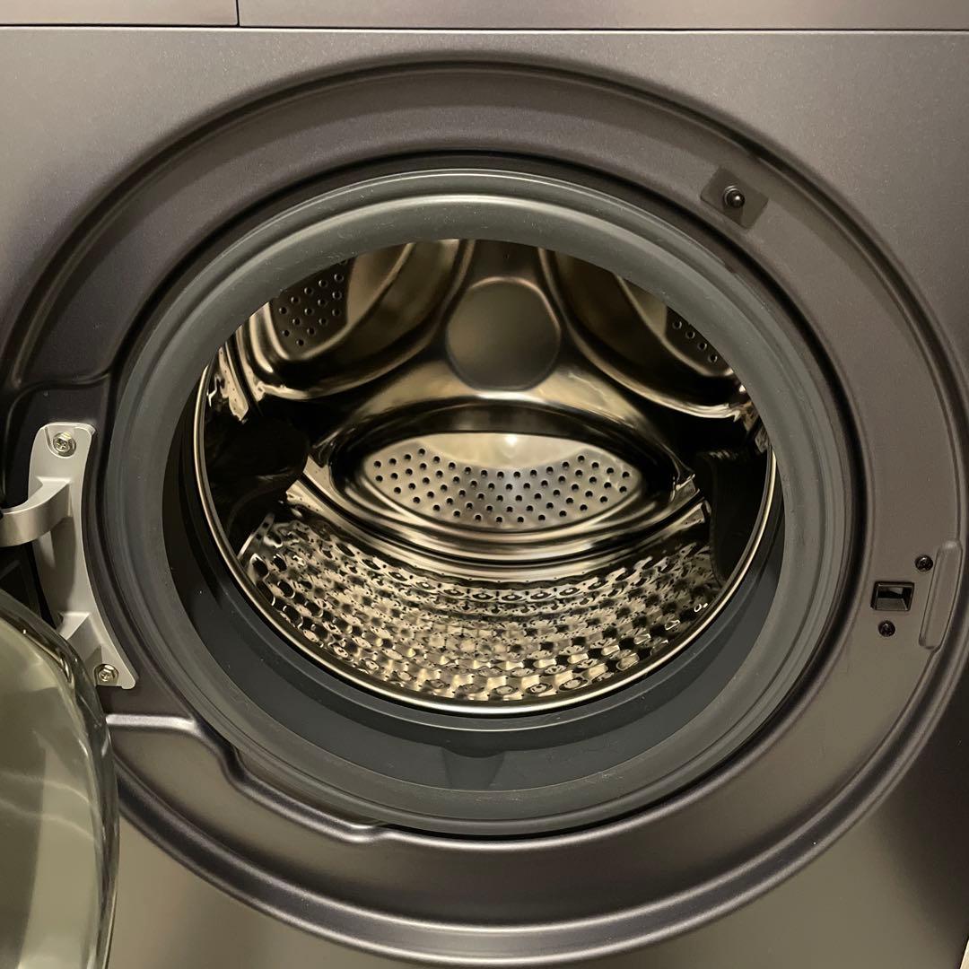 東芝 TW-84GS4L ドラム式洗濯乾燥機 左開き 洗濯8.0kg グレー