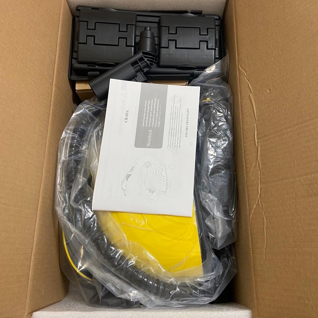 1品限り❤️Waitbirdスチームクリーナー 1100W 16.4フィートコード