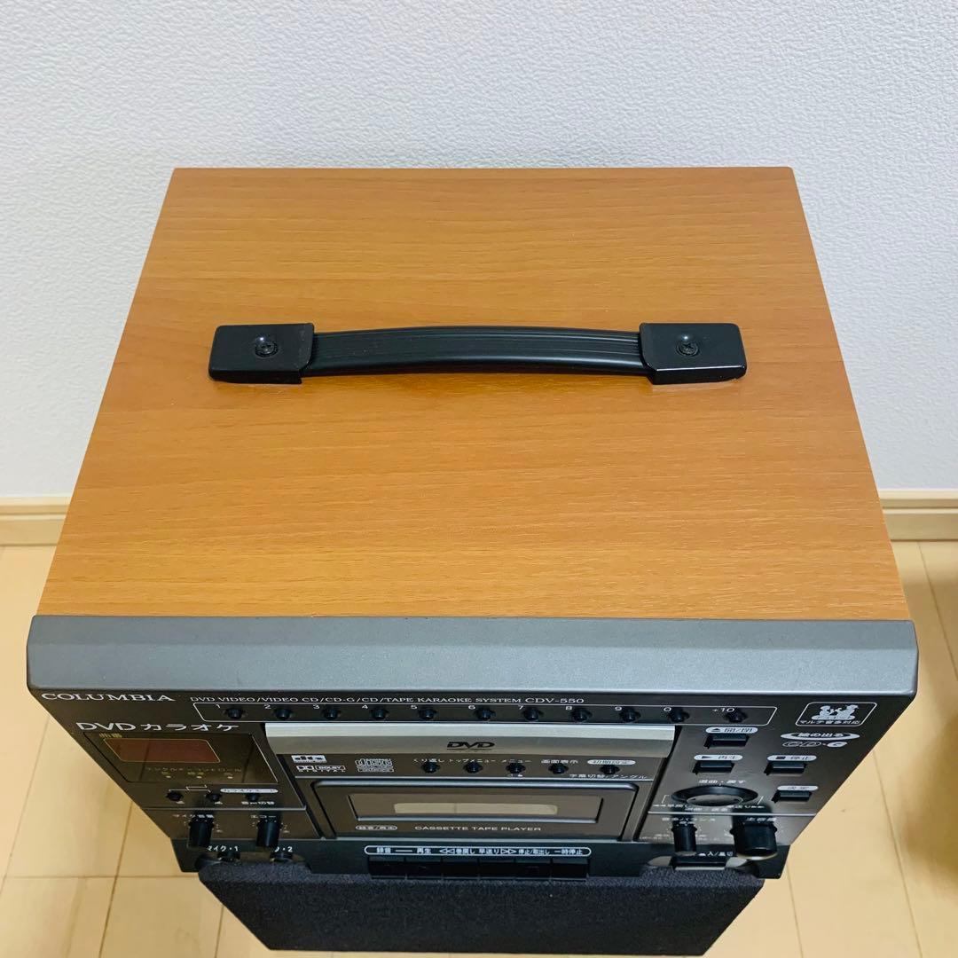 【美品・動作品】COLUMBIA カラオケ CDV-550 DENON DVD