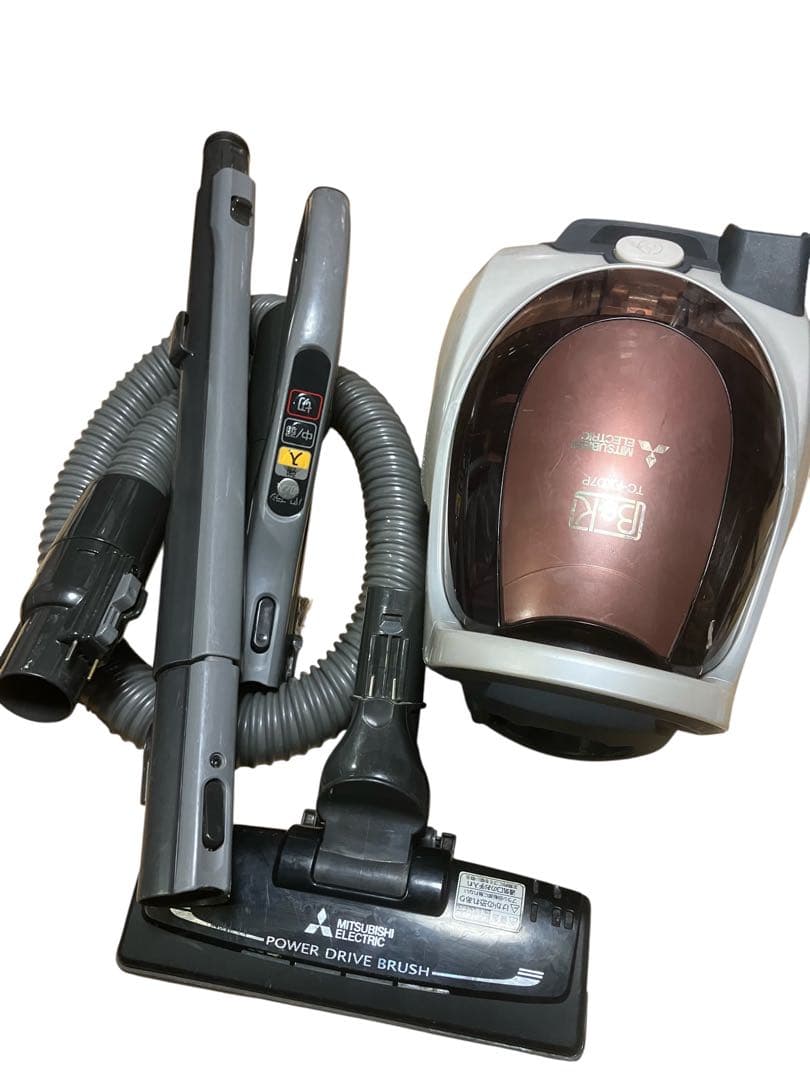 三菱 MITSUBISHI 紙パック掃除機 TC-FXD7P-T 15年製　保証