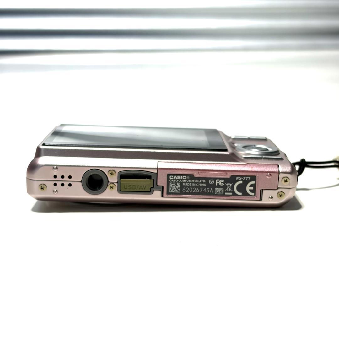 中古 CASIO カシオ EXILIM EX-Z77 デジカメ 動作確認済み