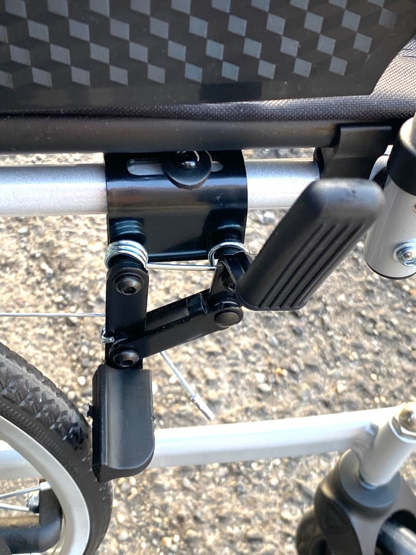 美品！Hill Stone sg229 ノーパンクタイヤ 超軽量 自走式 車イス