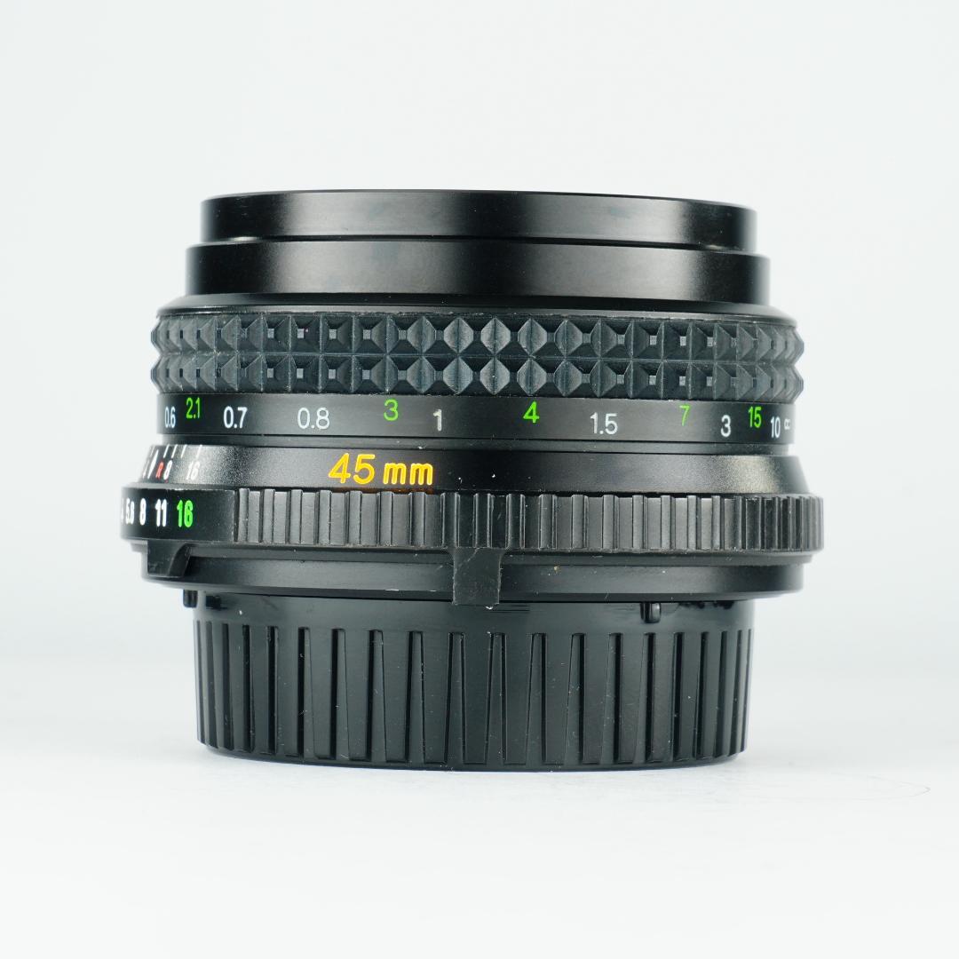【整備＆テスト済】ミノルタ MD ROKKOR-X 45mm F2 538
