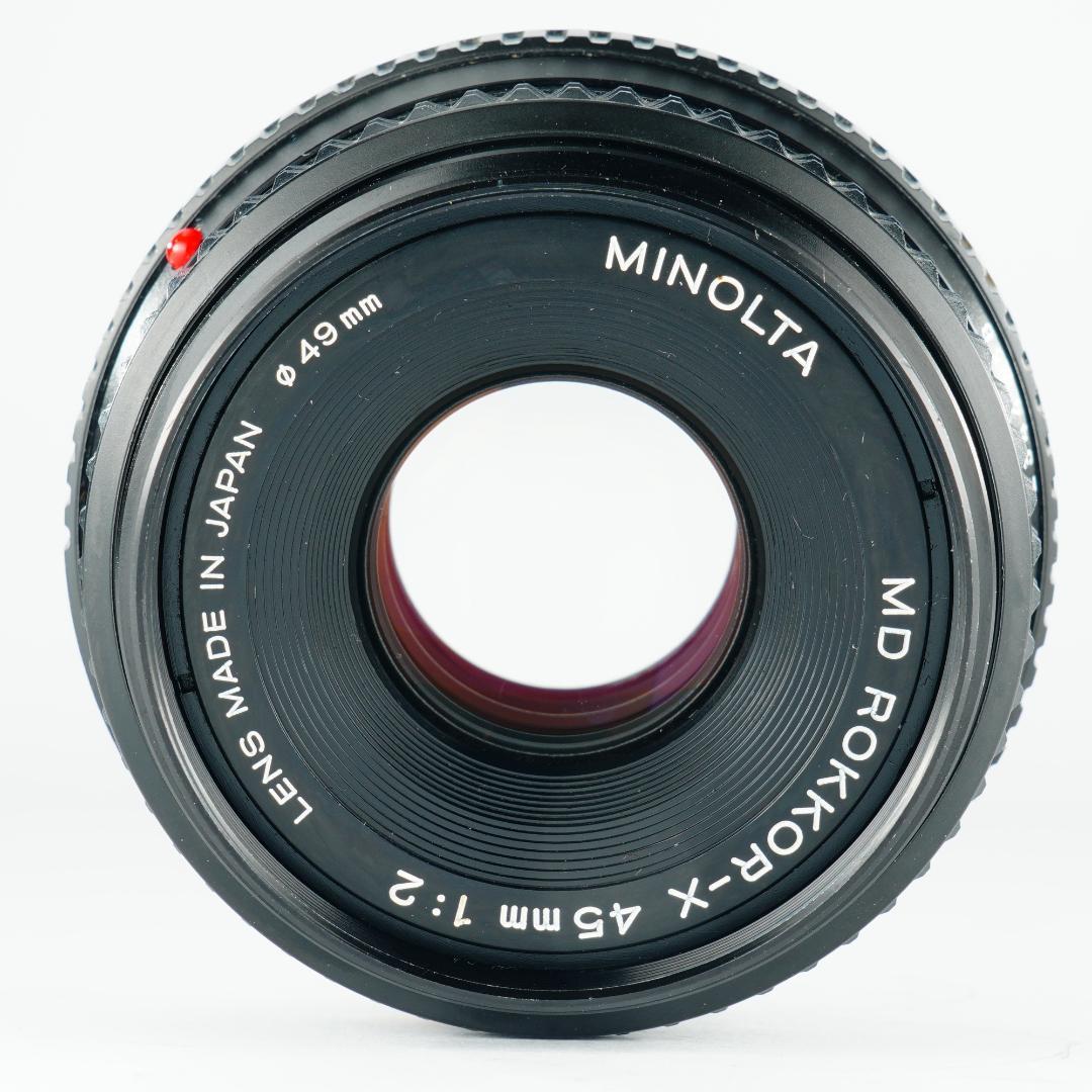 【整備＆テスト済】ミノルタ MD ROKKOR-X 45mm F2 538