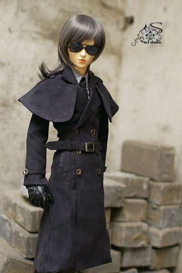 F93　BJD　1/3　ドール　衣装 人形服 コート　3点セット　ハンドメイド