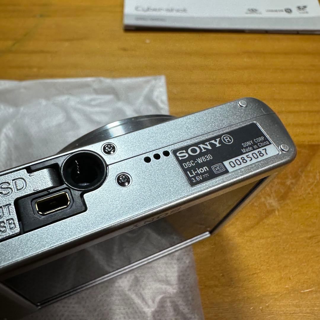 SONY Cyber-Shot DSC-W830 デジカメ ほぼ新品 6314