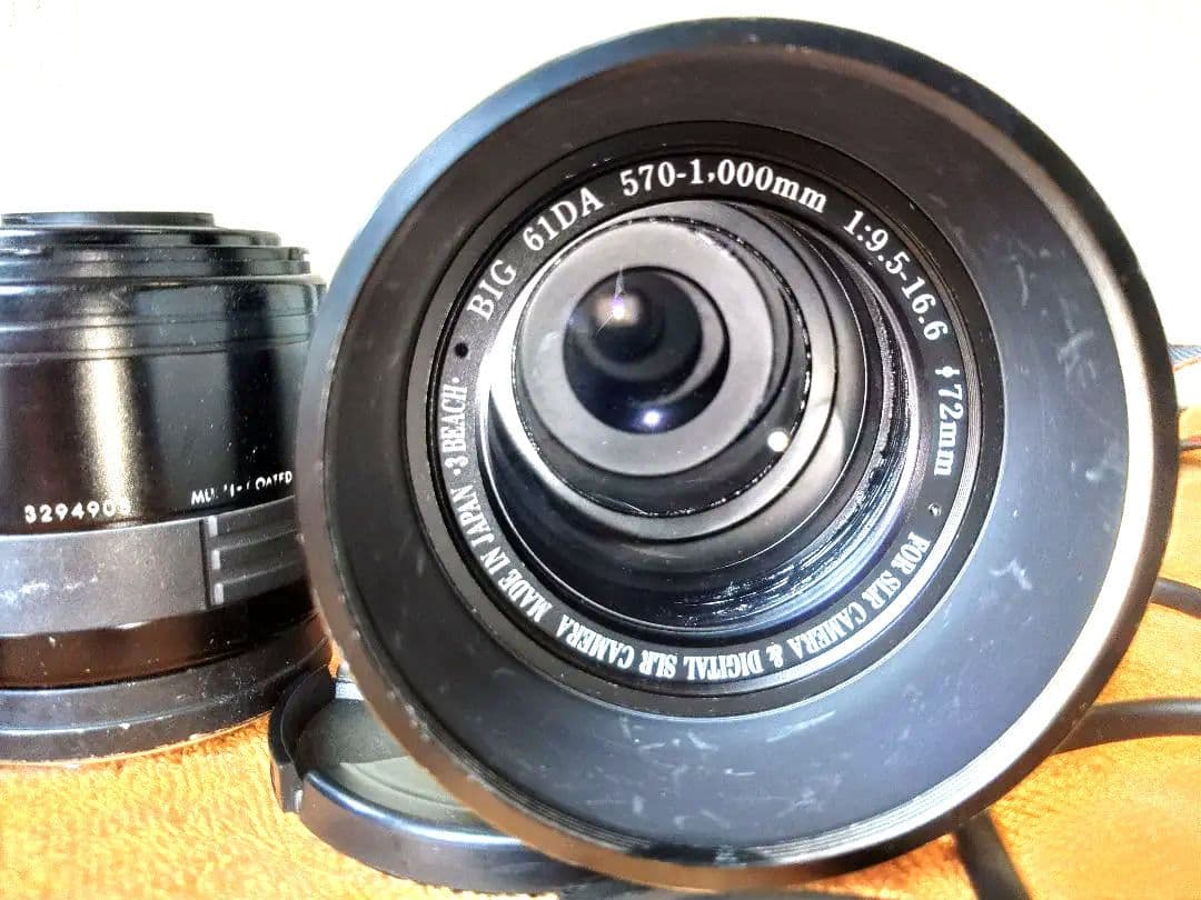 Sony α350 デジタル一眼レフカメラまとめ 望遠レンズ付き作動確認済み