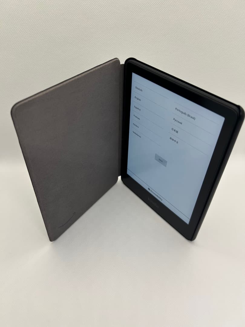 Kindle Paperwhite +カバー（広告あり、6.8inch、8GB）