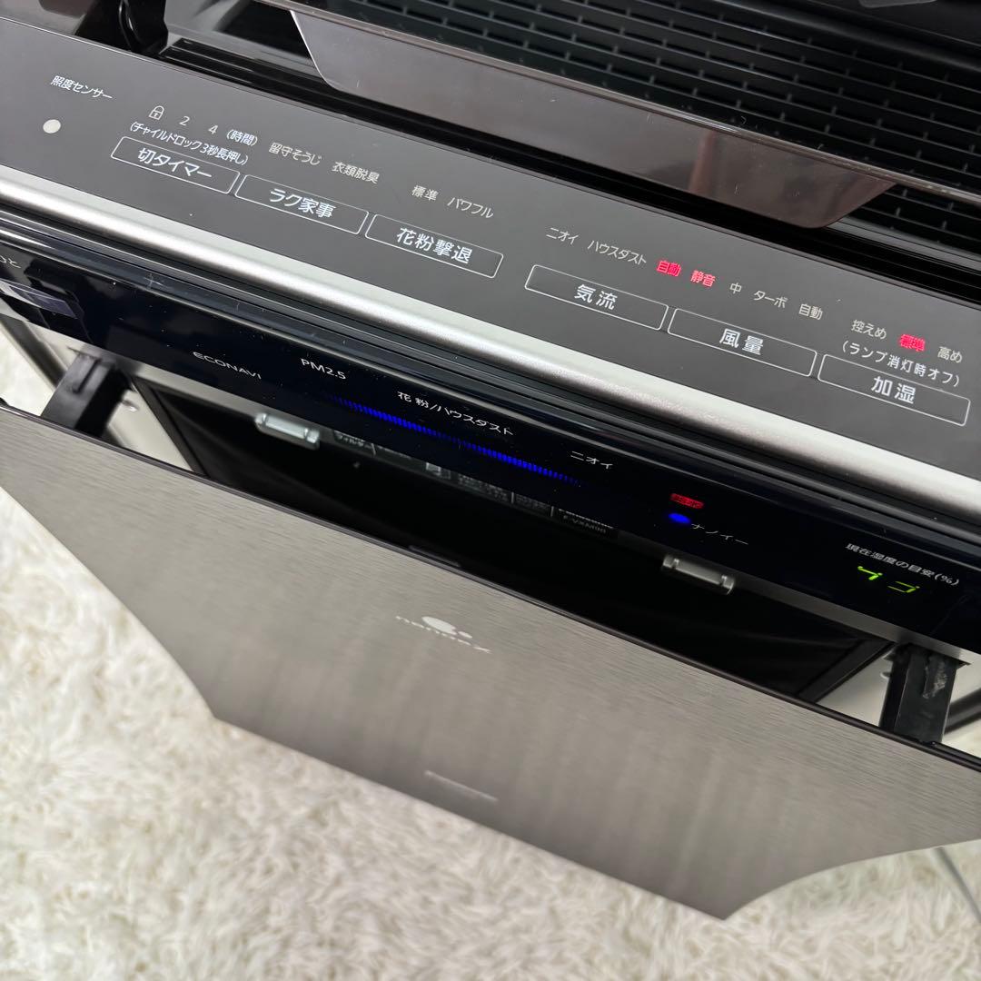 美品　Panasonic F-VXM90 加湿　空気清浄機　花粉　2016