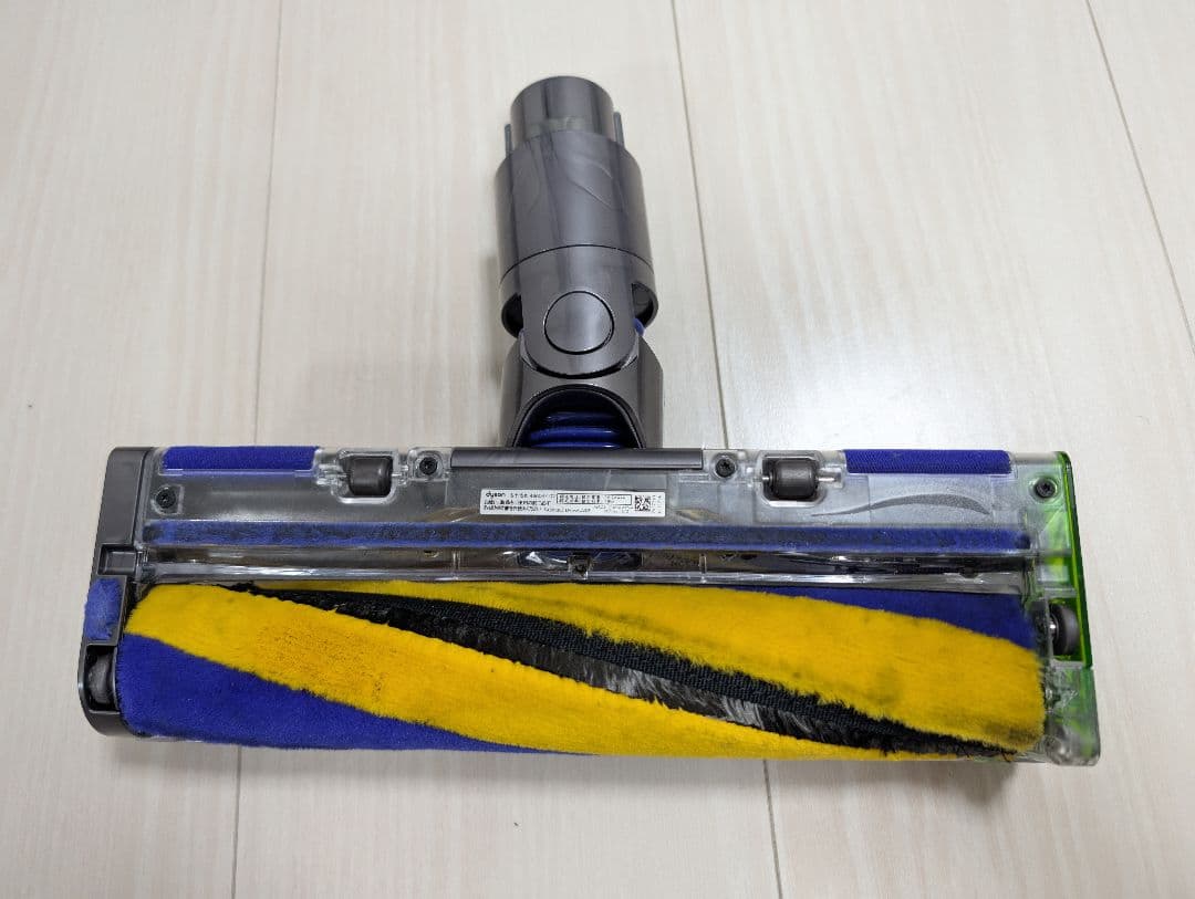 美品ダイソンV12 グリーンレーザー照射 ソフトローラークリーナーヘッド