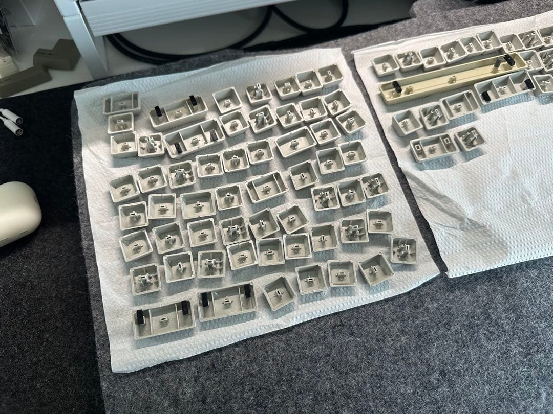 初代 Apple extended keyboard US配列 USBアダプター