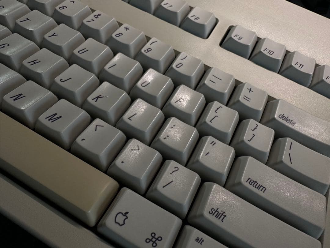 初代 Apple extended keyboard US配列 USBアダプター