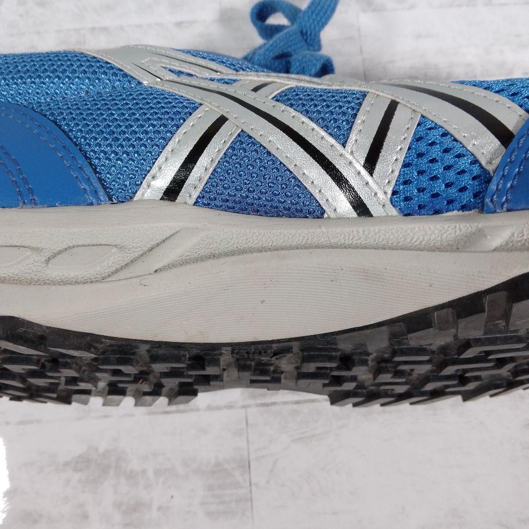 美品✨️asics　アシックス 【25】安全靴 メッシュ レザー 衝撃吸収