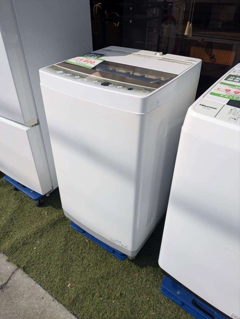 【宇都宮市内無料配送】Haier 6kg 全自動洗濯機 JW-C60GK