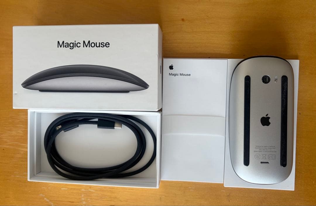 動作確認済品Apple Magic Mouse2 Black A1657