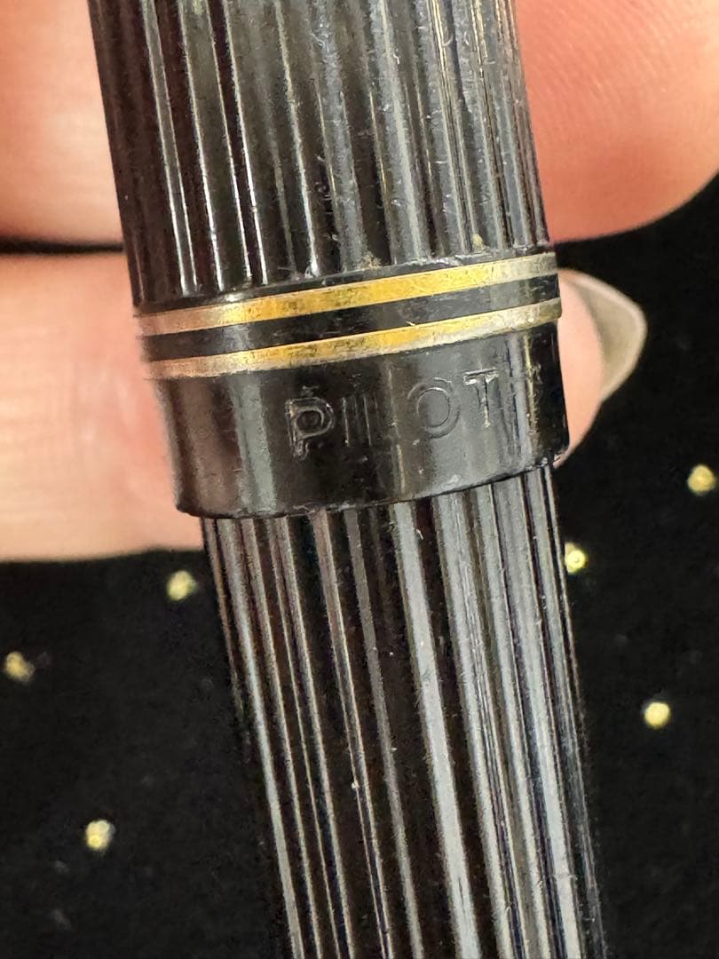 PILOT✨SHEAFFER ゴールド ストライプ 万年筆セット