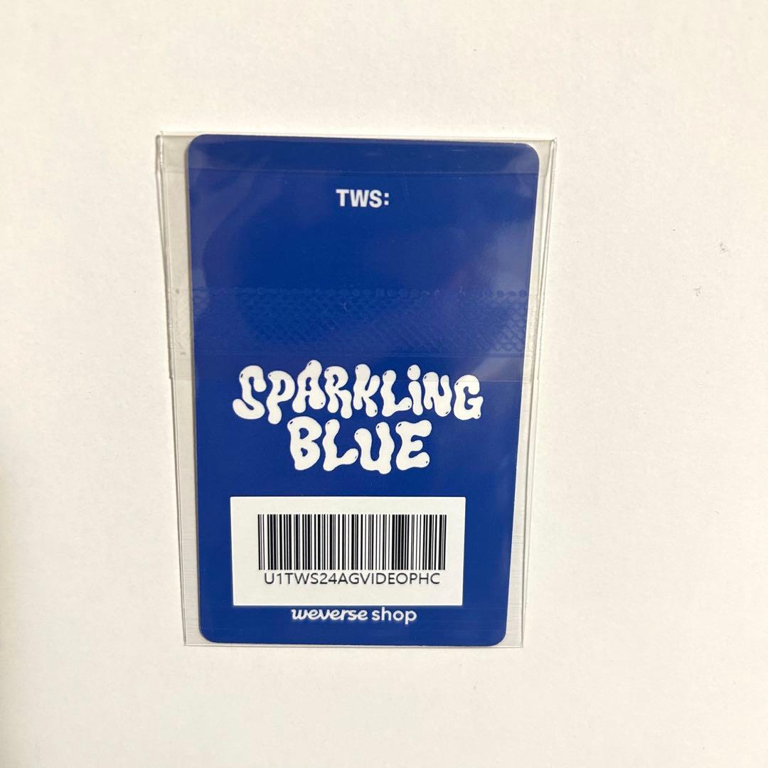 TWS Sparkling Blue Weverse ヨントン トレカ シニュ