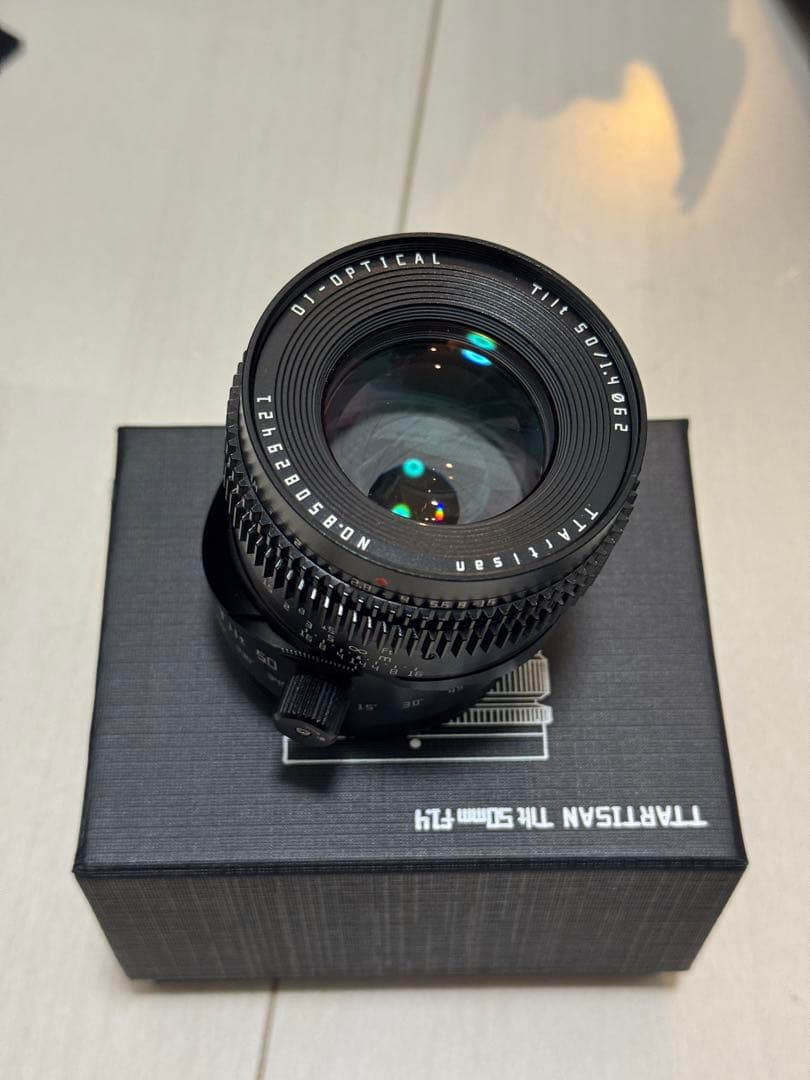 TTArtisan TILT 50mm F1.4 Eマウント F1.4