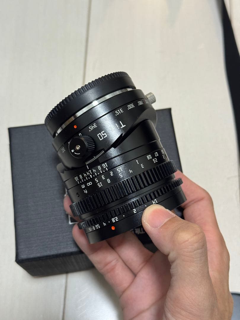 TTArtisan TILT 50mm F1.4 Eマウント F1.4